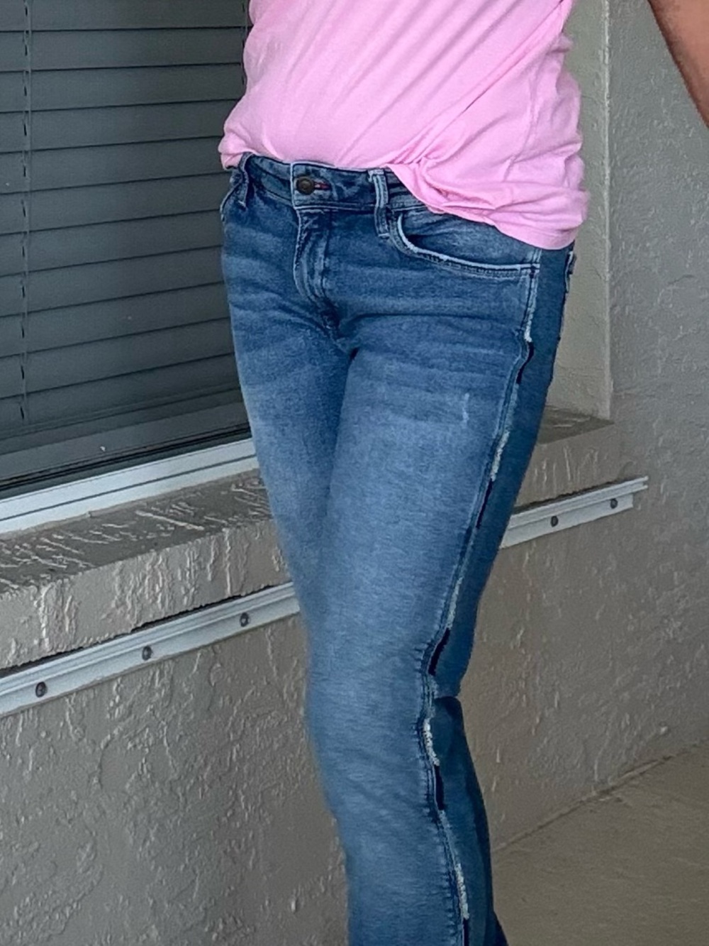 Mavi Adriana Mid-Rise Super Skinny Jeans in Faded Blue 30/32 - Picture 12 of 15